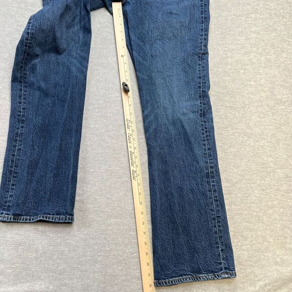 American Eagle Jeans Mens 36x34 (34x32) Original Bootcut Flex Denim Blue Cowboy - Picture 10 of 12
